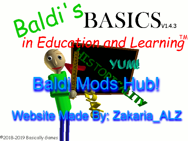 Baldi Mods Hub